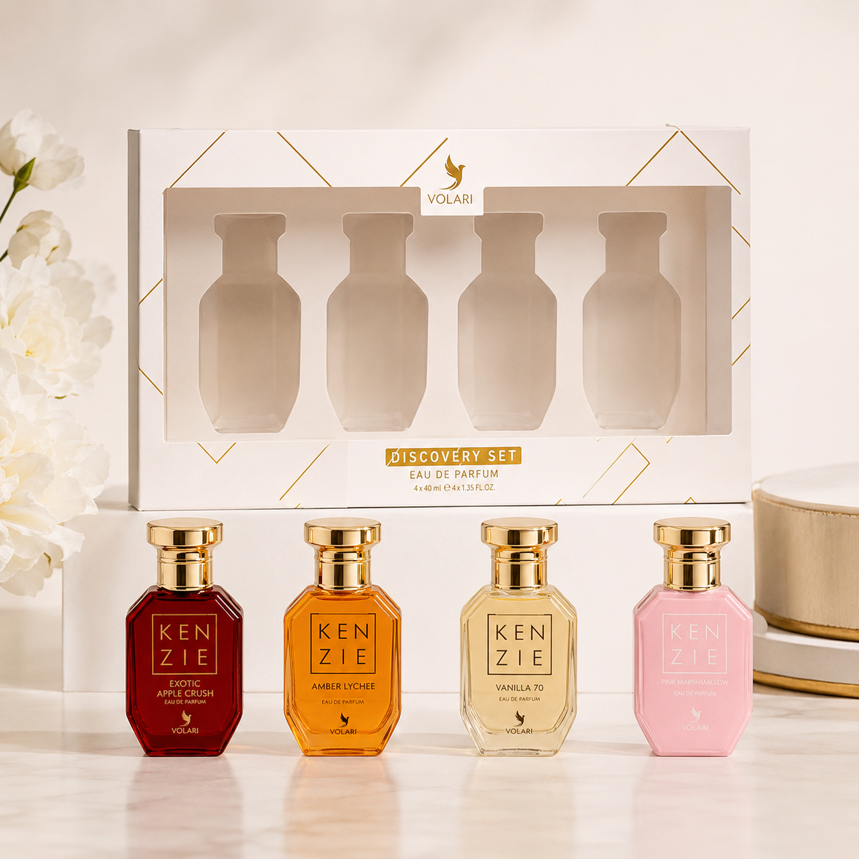 KENZIE Discovery Set 4x 25ml Eau de Parfum by Volare