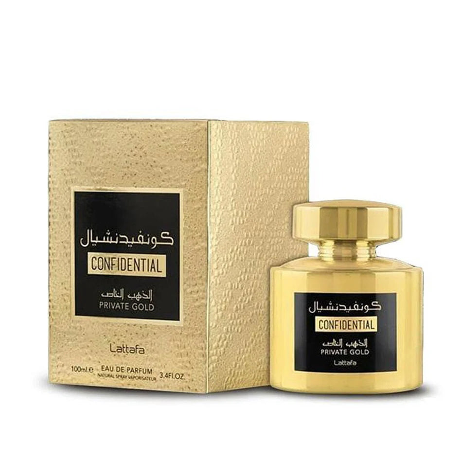 Lattafa Confidential Private Gold Eau de Parfum 100ml