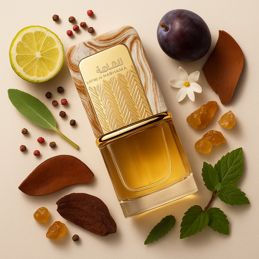 Lattafa Al Nashama – Frische Bergamotte, prickelnder rosa Pfeffer und edles Leder vereinen sich zu einem modernen Unisex-Statement. 🎯