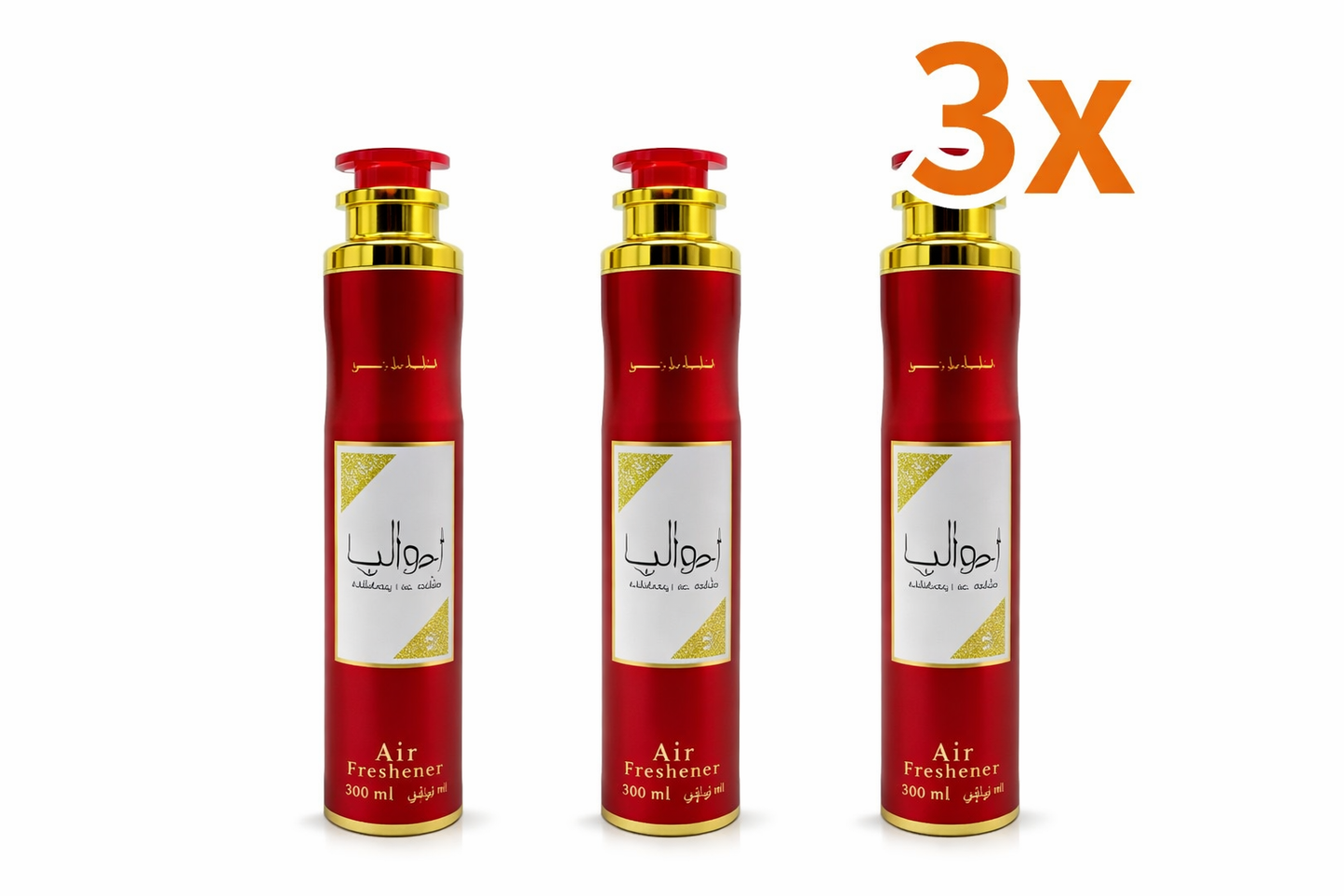 3x Lattafa Ameerat Al Arab 300ml Raumduft