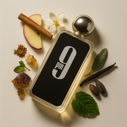 Afnan 9PM – Ein verführerischer Mix aus Apfel, Zimt und Vanille – bereit für die Nacht.